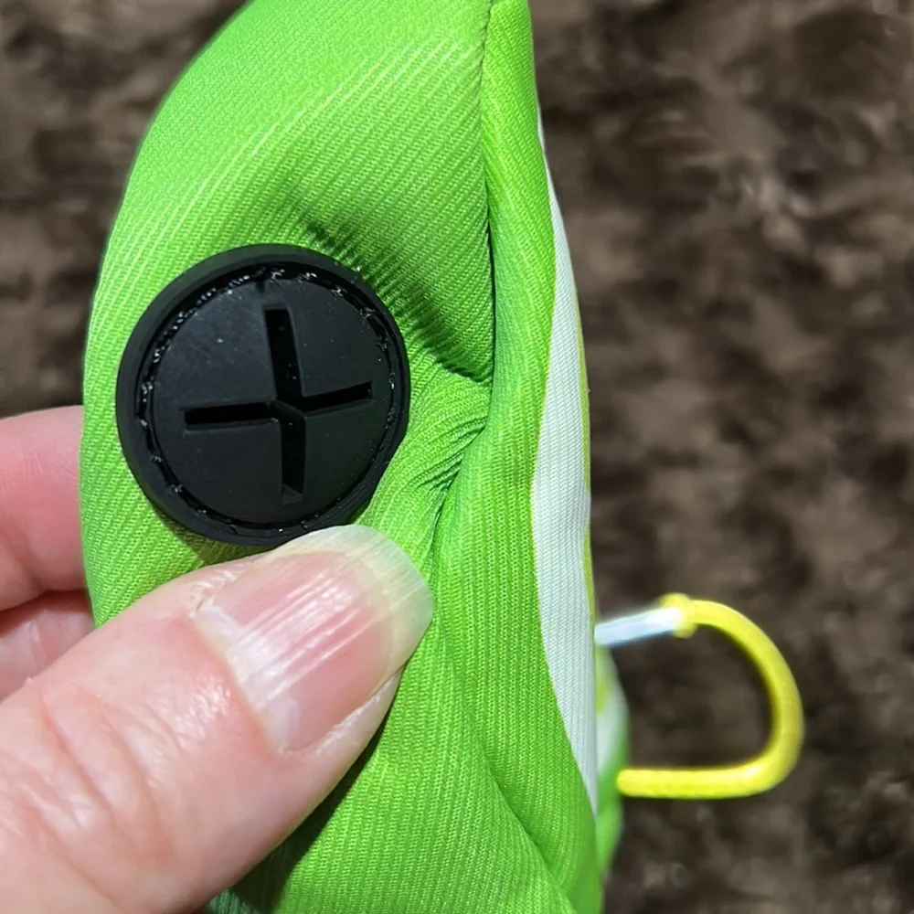 BOGO Green Lime Shaped Poop Bag Holder